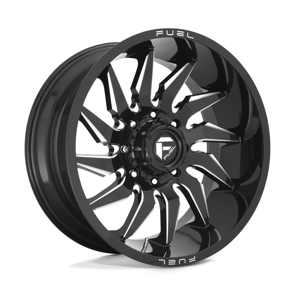 20x10 Fuel Offroad Wheels D744 SABER 5x139.7 -18 offset 78.1 hub BLACK - D7442000B447