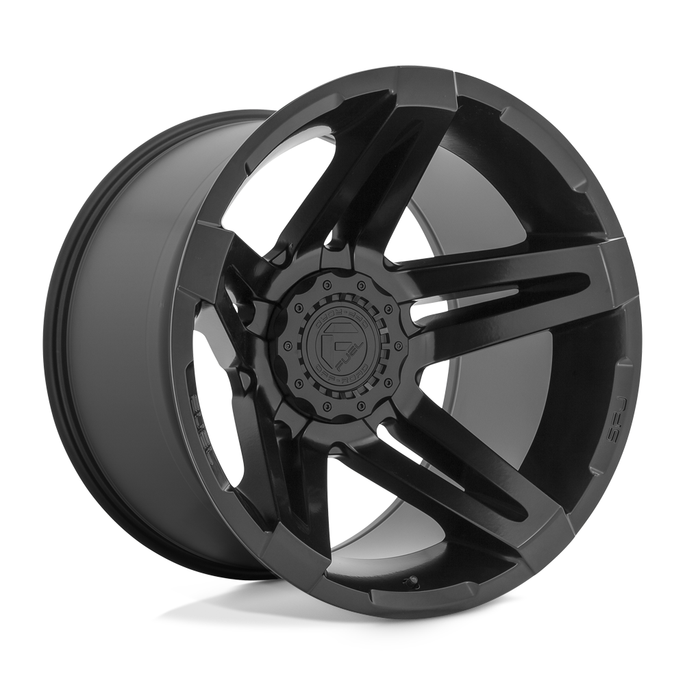 22x14 Fuel Offroad Wheels D763 SFJ 5x127/5x139.7 -75 offset 87.1 hub BLACK - D76322405745