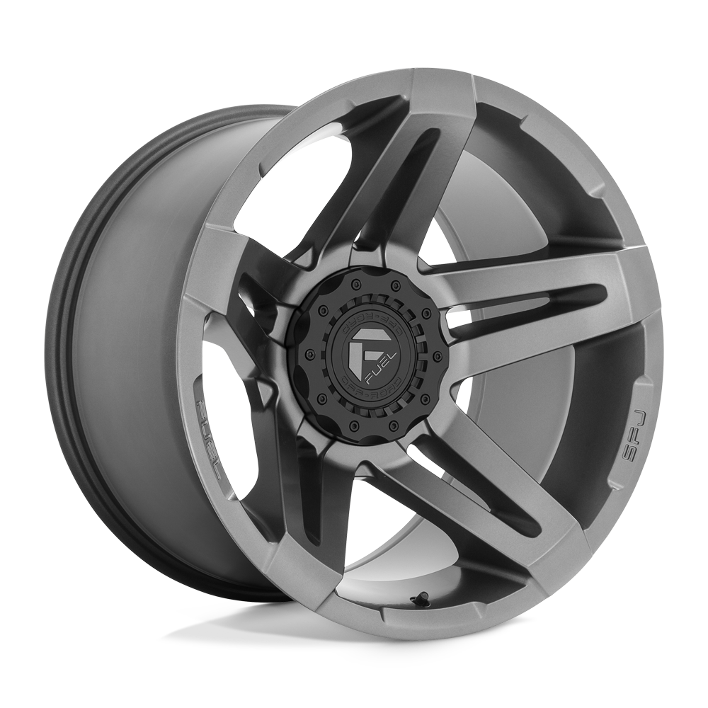 20x9 Fuel Offroad Wheels D764 SFJ 5x127/5x139.7 1 offset 87.1 hub GUN METAL - D76420905750