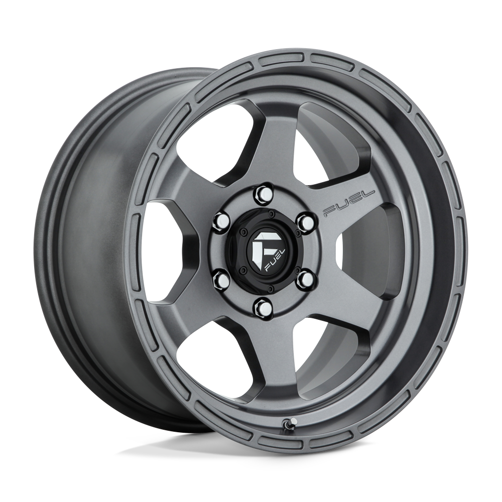 20x9 Fuel Offroad Wheels D665 SHOK 6x139.7 1 offset 106.1 hub GRAY - D66520908450