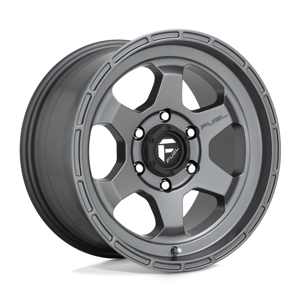 17x9 Fuel Offroad Wheels D665 SHOK 6x139.7 20 offset 106.1 hub GRAY - D66517908457