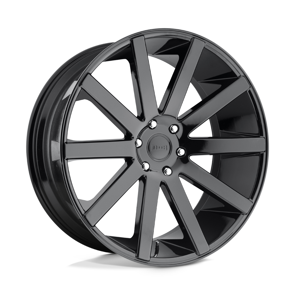 24x10 DUB Wheels S219 SHOT CALLA 6x139.7 20 offset 106.1 hub BLACK - S219240084+20