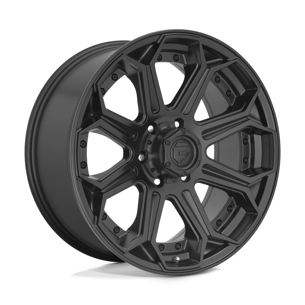 20x9 Fuel Offroad Wheels D706 SIEGE 8x180 20 offset 124.2 hub BLACK - D70620901857