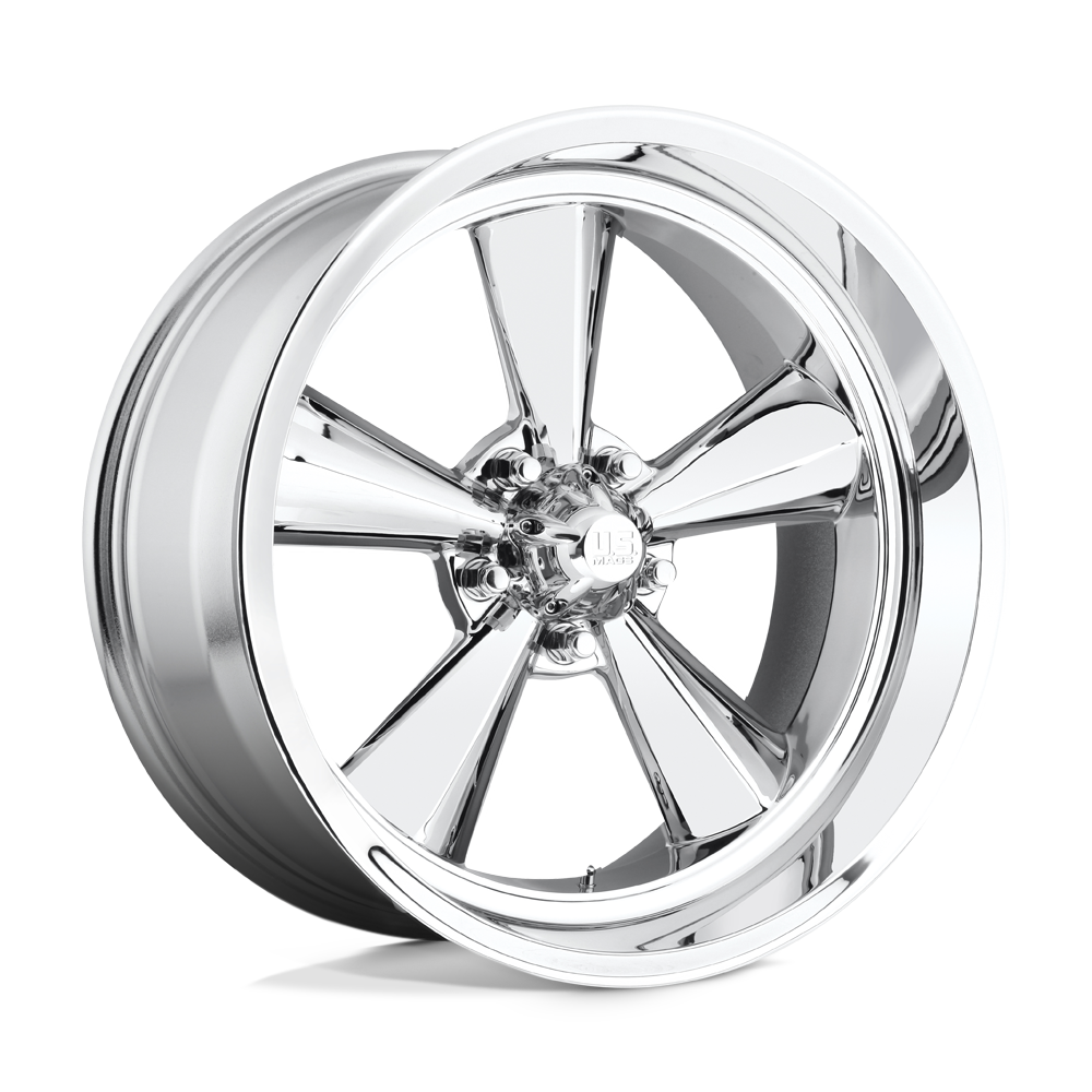18x9 US Mas Wheels U104 STANDARD 5x120.65 7 offset 72.56 hub CHROME - U10418906152
