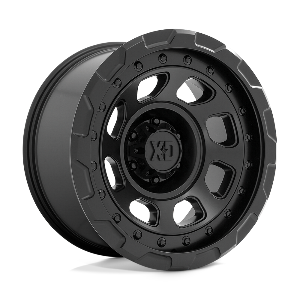 20x10 XD Series Offroad XD861 STORM 5x127 -18 offset 71.5 hub BLACK - XD86121050718N