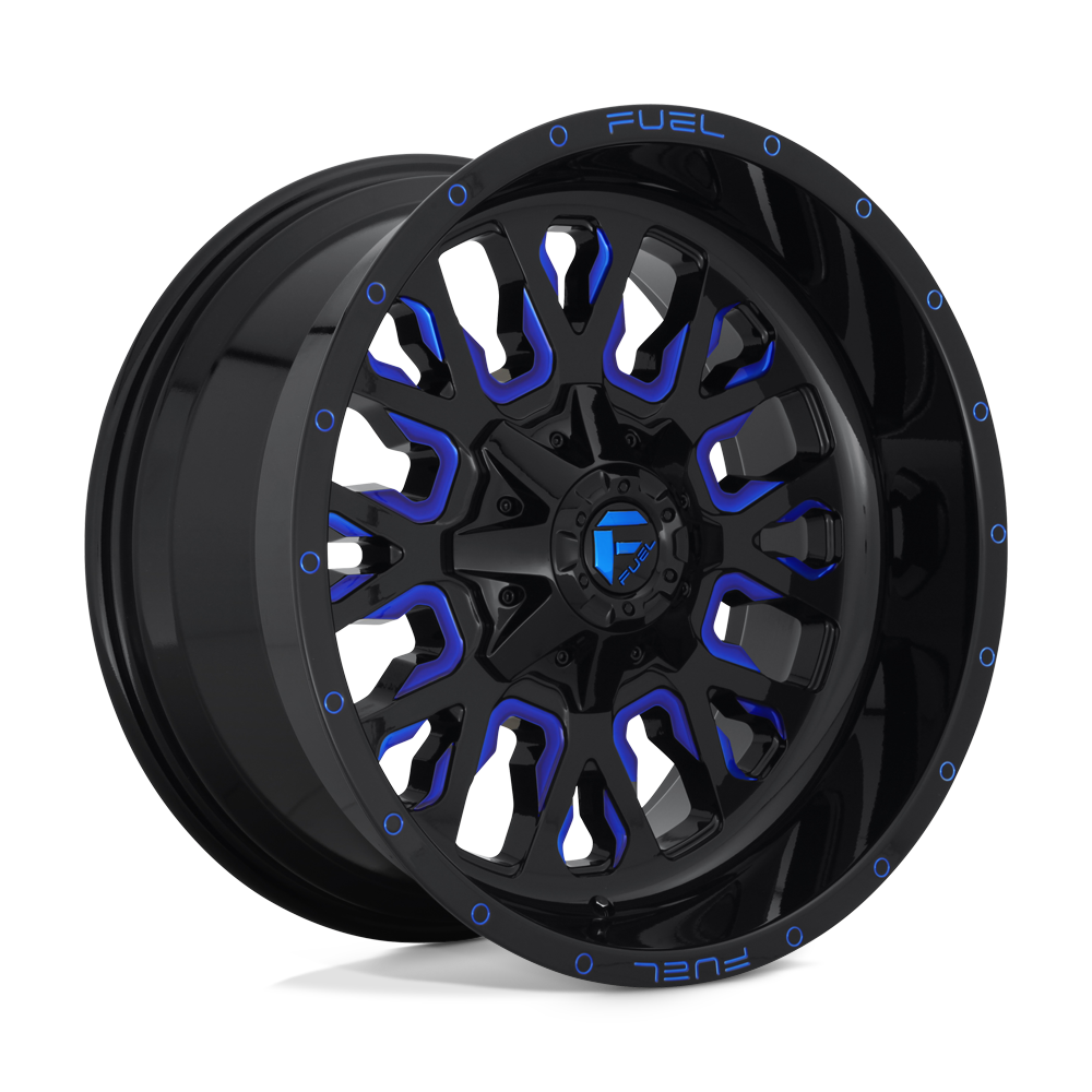 18x9 Fuel Offroad Wheels D645 STROKE 5x139.7/5x150 1 offset 110.1 hub BLACK - D64518907050