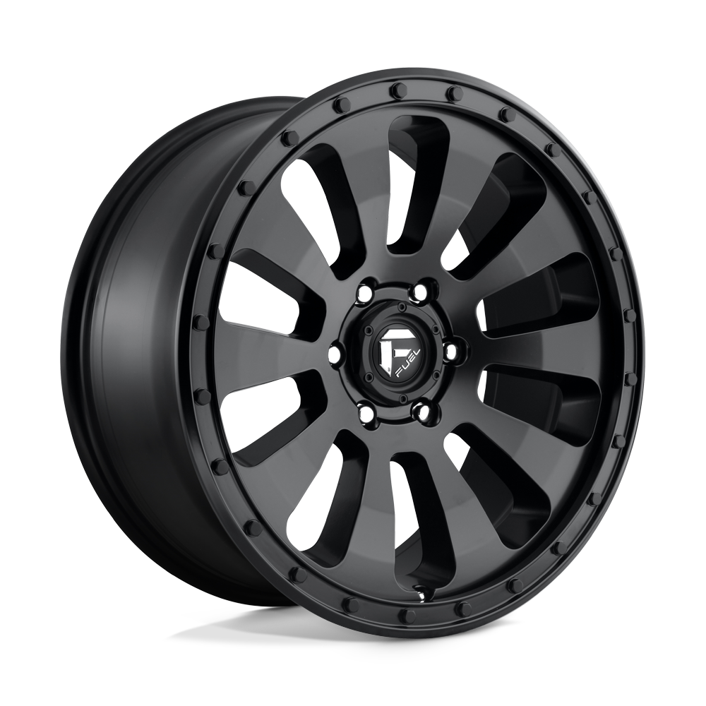 20x9 Fuel Offroad Wheels D630 TACTIC 6x139.7 20 offset 108 hub BLACK - D63020908357