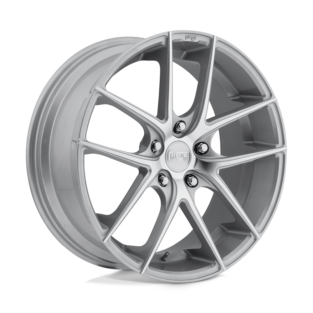 20x8.5 Niche Wheels M131 TARGA 5x114.3 42 offset 72.56 hub SILVER - M131208565+42