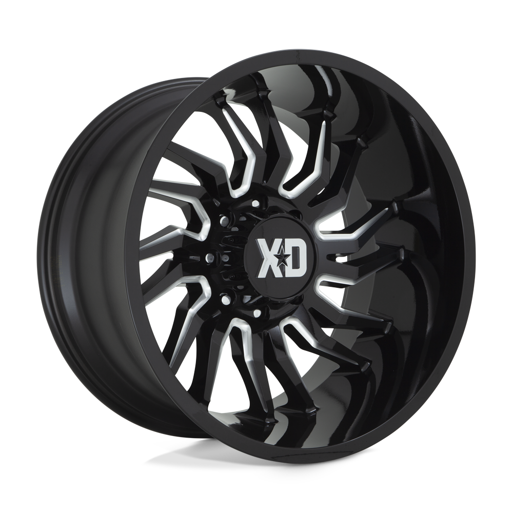 22x10 XD Series Offroad XD858 TENSION 6x135 -18 offset 87.1 hub BLACK - XD85822063318N