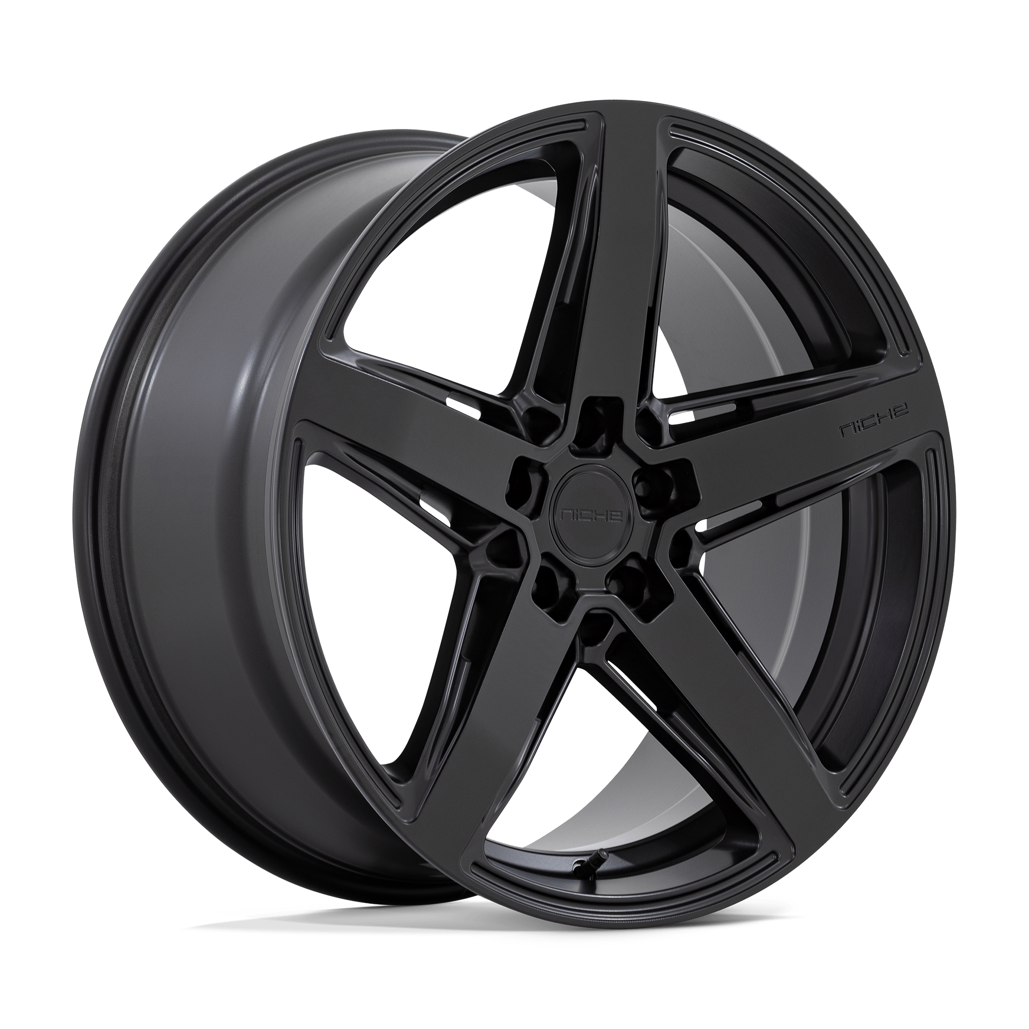 20x9 Niche Wheels M269 TERAMO 5x120 35 offset 72.56 hub BLACK - M269209021+35