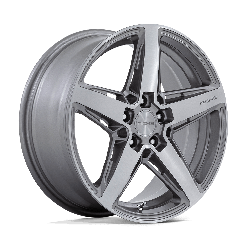 18x8 Niche Wheels M270 TERAMO 5x120 30 offset 72.56 hub SILVER - M270188021+30