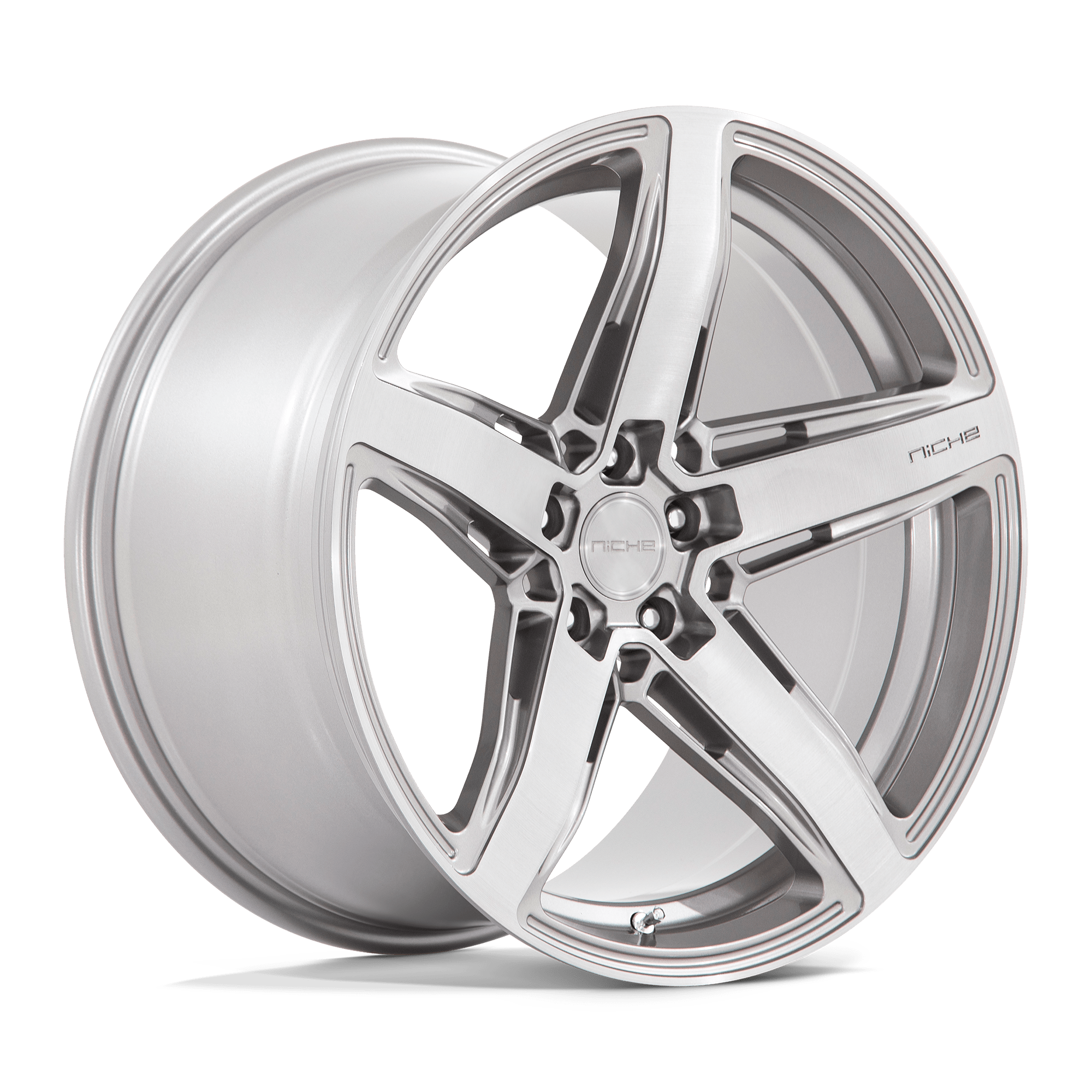 20x10.5 Niche Wheels M270 TERAMO 5x114.3 20 offset 72.56 hub SILVER - M270200565+20