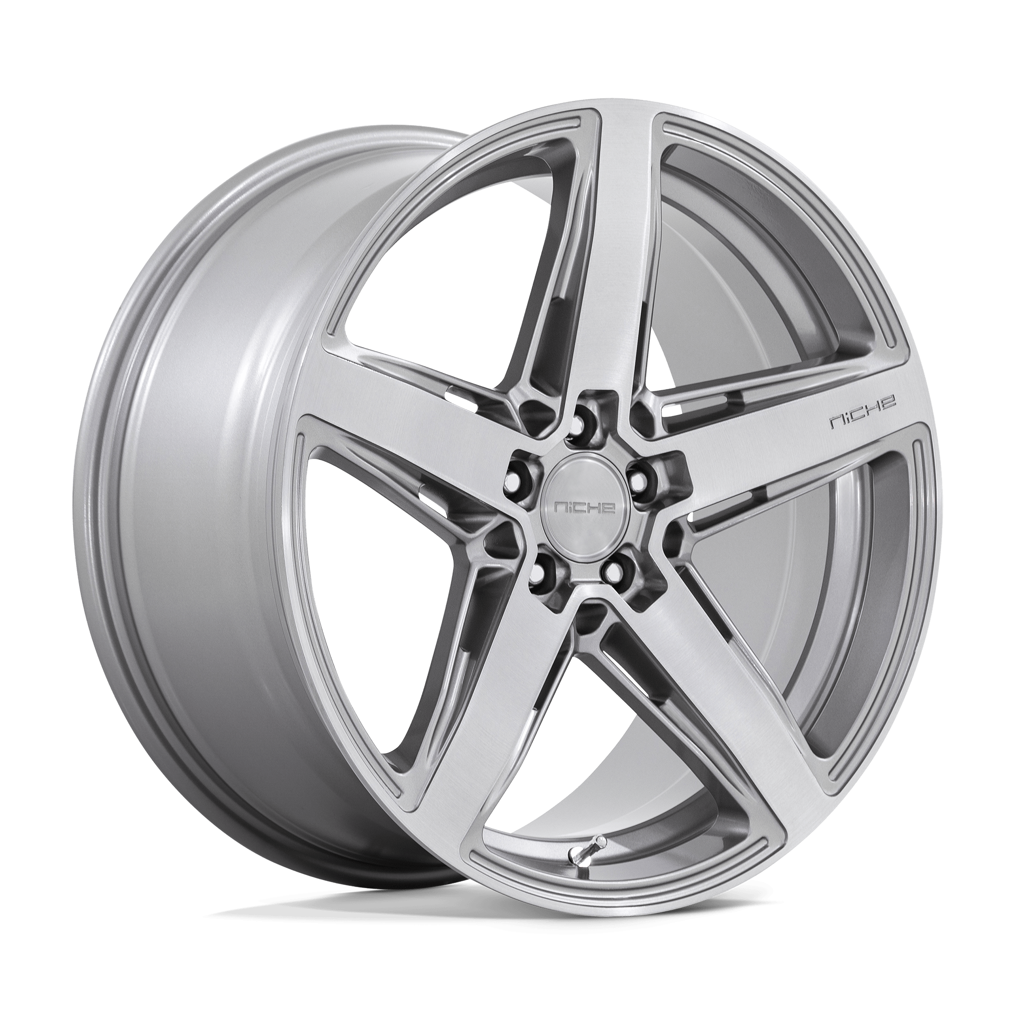 20x11 Niche Wheels M270 TERAMO 5x120 43 offset 72.56 hub SILVER - M270201121+43