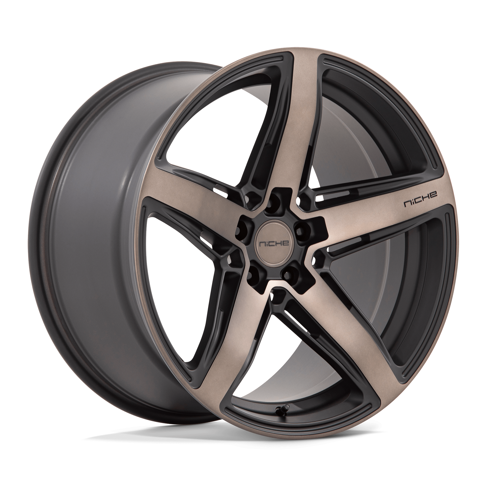 20x10.5 Niche Wheels M271 TERAMO 5x112 20 offset 66.56 hub GRAY - M271200544+20