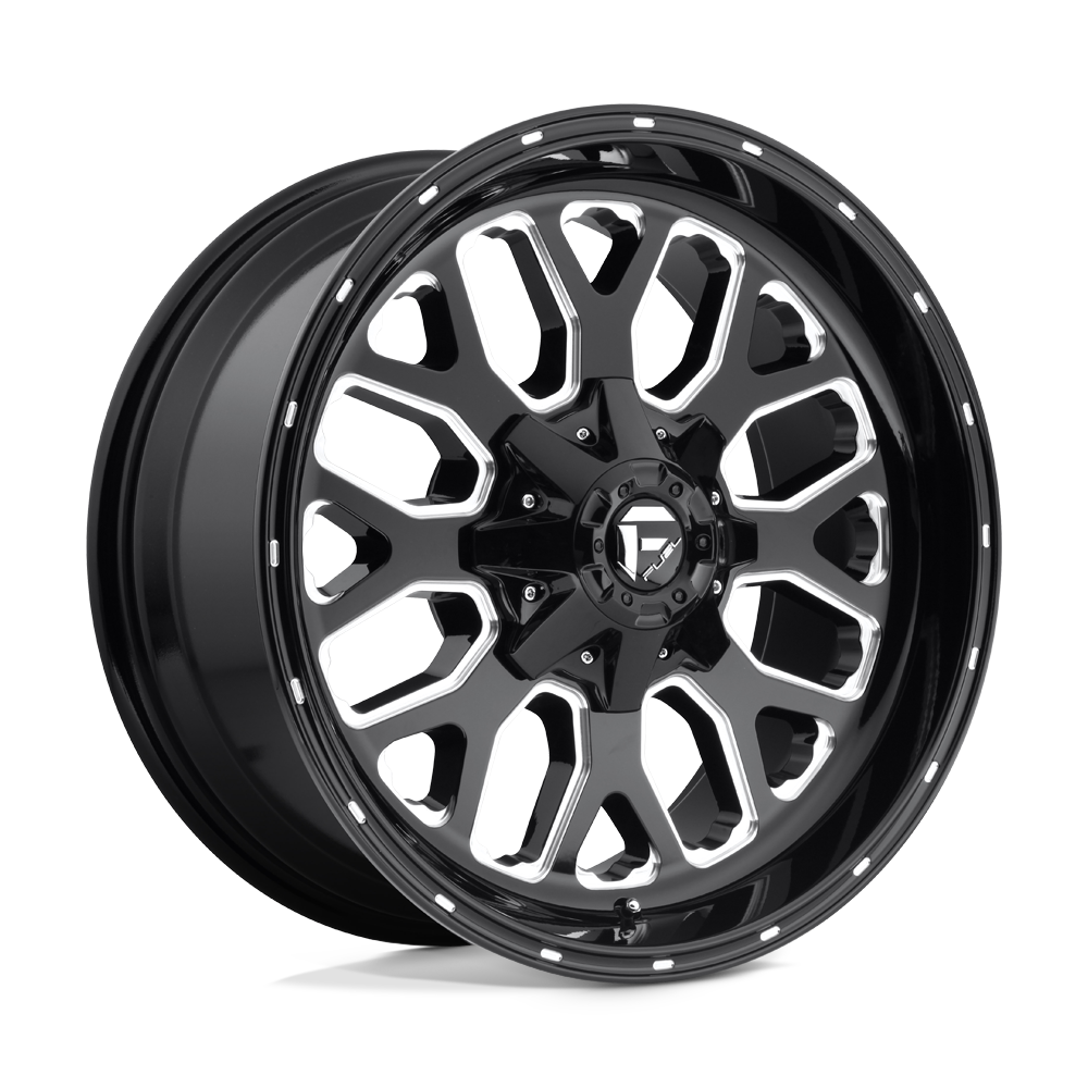 20x9 Fuel Offroad Wheels D588 TITAN 6x135/6x139.7 1 offset 106.1 hub BLACK - D58820909850