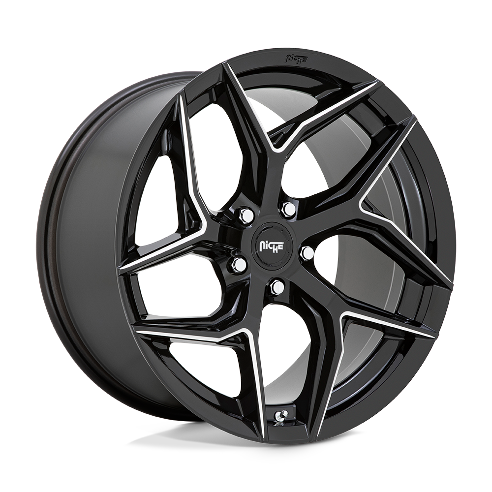 20x10.5 Niche Wheels M266 TORSION 5x120 35 offset 72.56 hub BLACK - M266200521+35