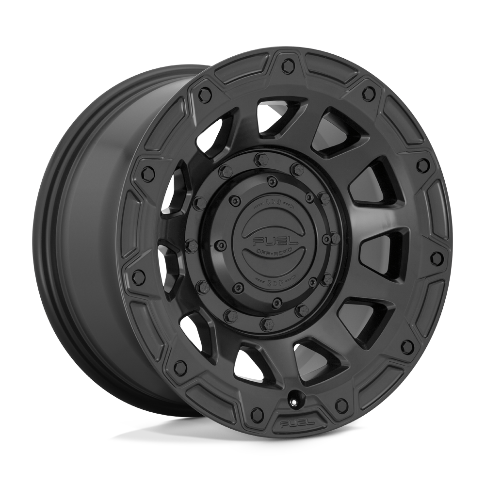 17x9 Fuel Offroad Wheels D729 TRACKER 6x120/6x139.7 1 offset 78.1 hub BLACK - D72917906950