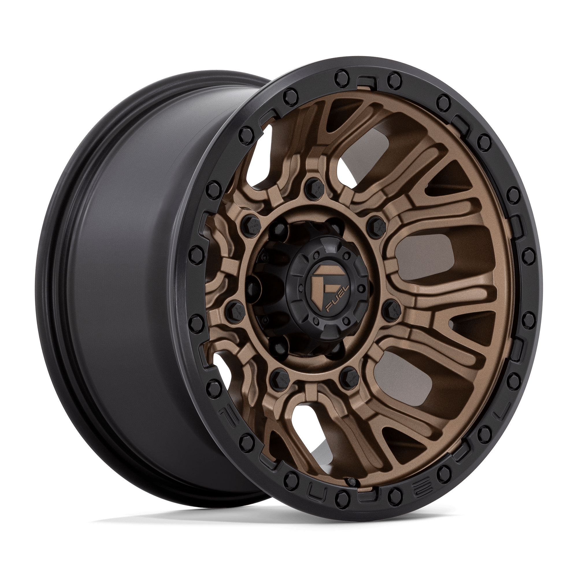 17x9 Fuel Offroad Wheels D826 TRACTION 5x127 1 offset 71.5 hub BRONZE - D82617907550
