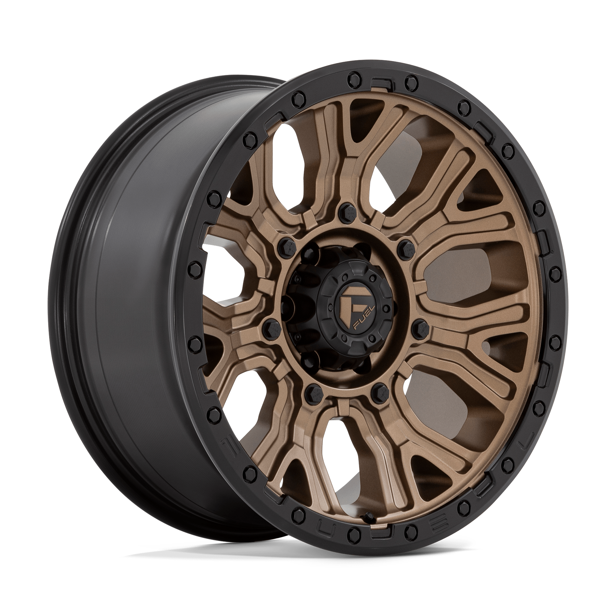 20x9 Fuel Offroad Wheels D826 TRACTION 6x135 1 offset 87.1 hub BRONZE - D82620908950