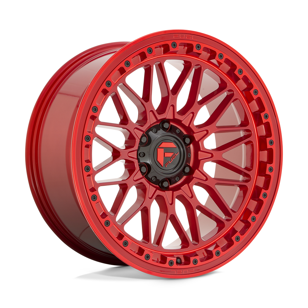 20x9 Fuel Offroad Wheels D758 TRIGGER 6x114.3 1 offset 66.06 hub RED - D75820908750