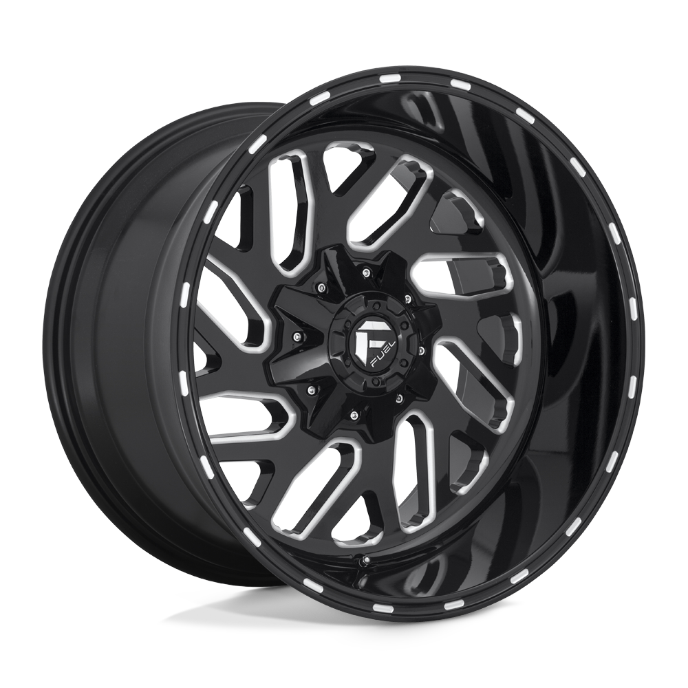 22x12 Fuel Offroad Wheels D581 TRITON 6x135/6x139.7 -44 offset 106.1 hub BLACK - D58122209846