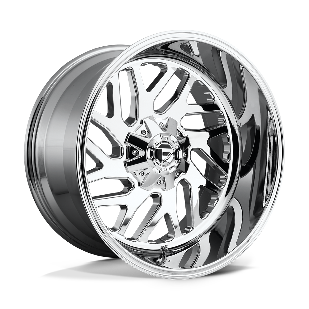 22x14 Fuel Offroad Wheels D609 TRITON 6x135/6x139.7 -75 offset 106.1 hub CHROME - D60922409845
