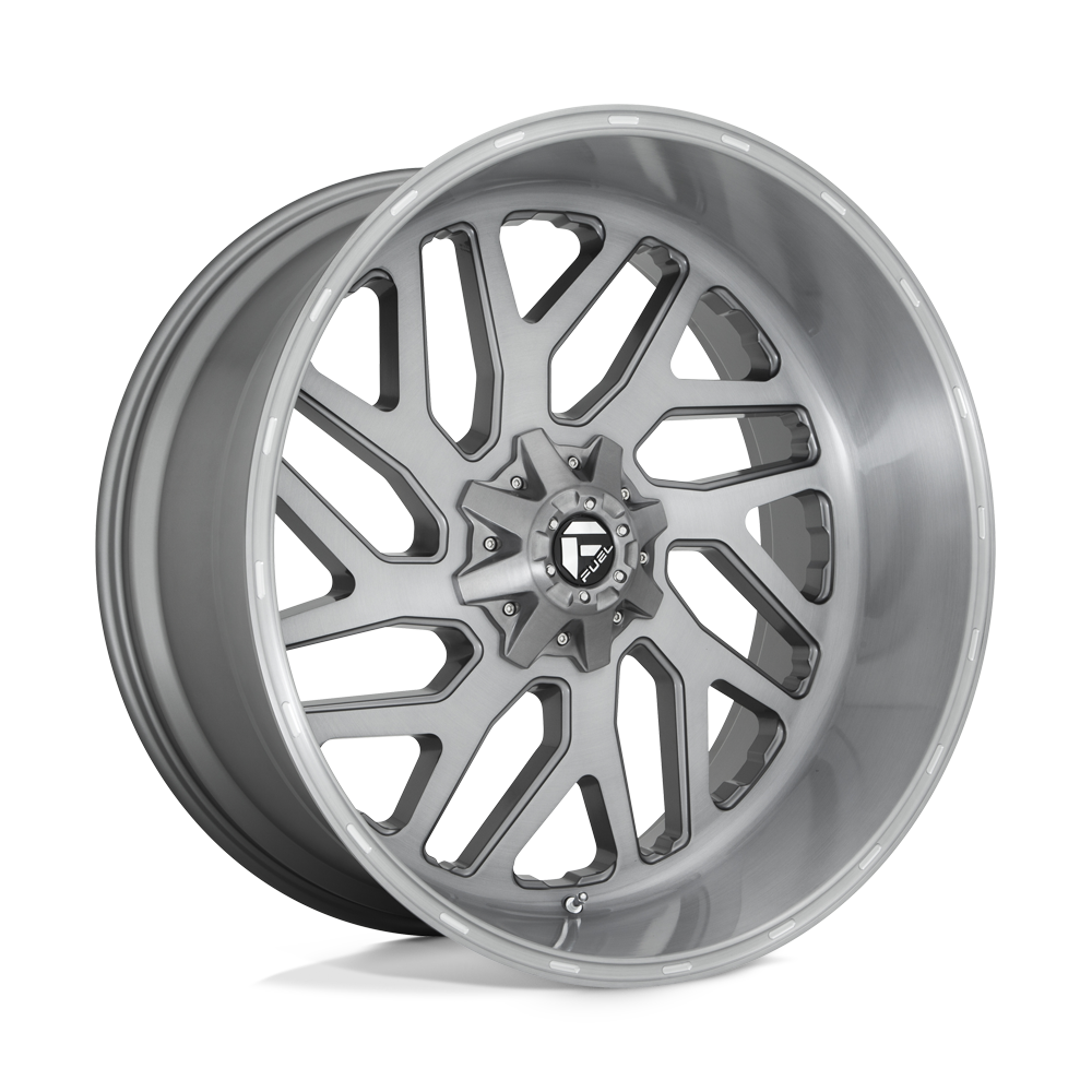 26x12 Fuel Offroad Wheels D715 TRITON PLATINUM 8x165.1 -44 offset 125.1 hub GRAY - D71526208247