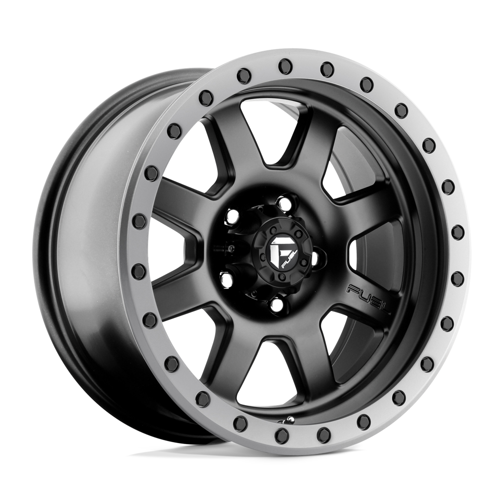 17x8.5 Fuel Offroad Wheels D551 TROPHY 5x139.7 -6 offset 108 hub BLACK - D55117858545