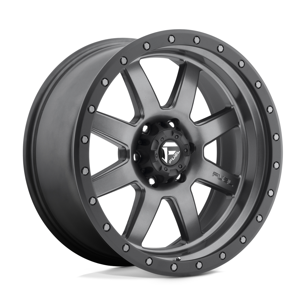 17x8.5 Fuel Offroad Wheels D552 TROPHY 5x127 -6 offset 78.1 hub GRAY - D55217857345