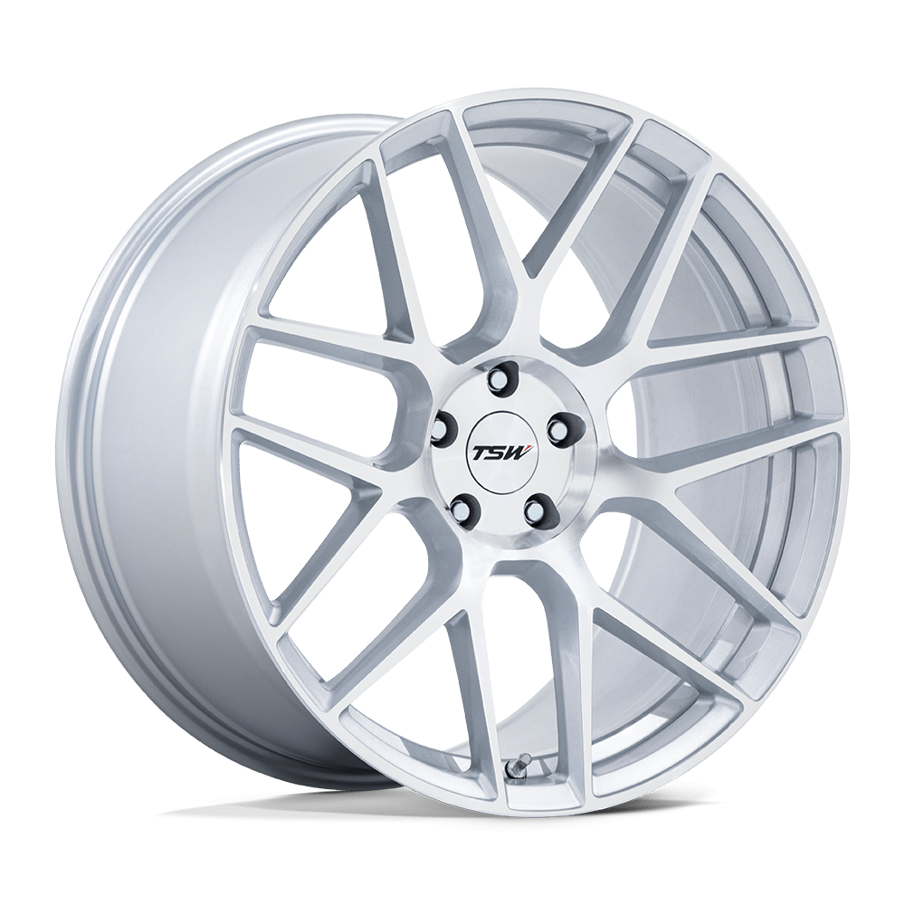 20x10.5 TSW Wheels TW002 LASARTHE 5x114.3 38 offset 72.56 hub SILVER - TW002SD20051238