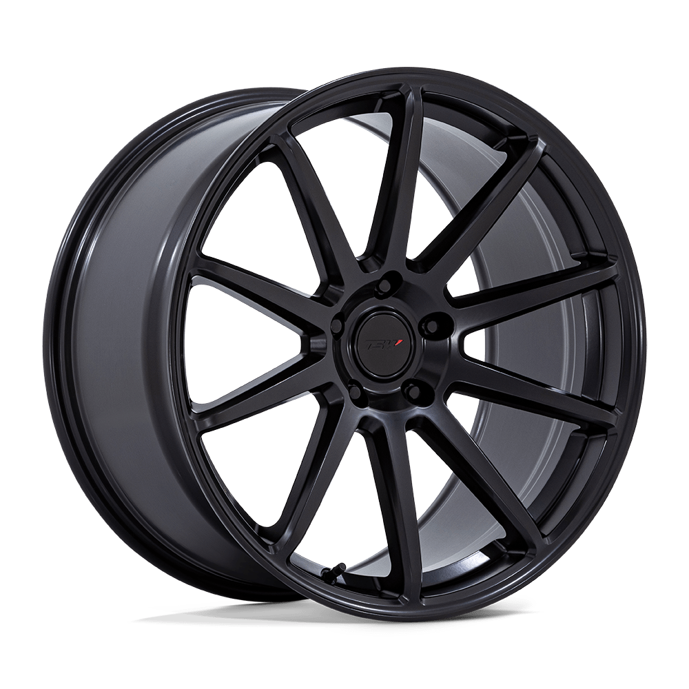 19x10.5 TSW Wheels TW004 CANARD 5x112 35 offset 66.56 hub BLACK - TW004MX19055735