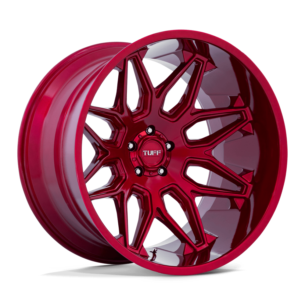 20x12 Tuff Wheels T3B 5x127 -45 offset 71.5 hub RED - 2012T3B-55127R71