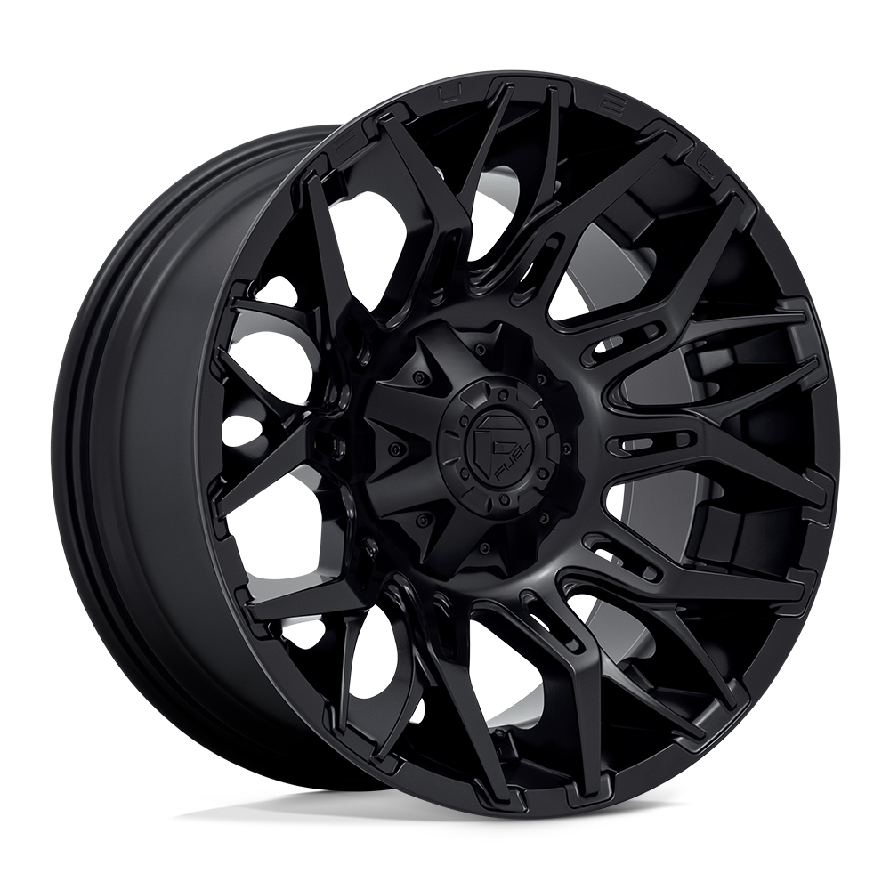 20x10 Fuel Offroad Wheels D772 TWITCH 6x135/6x139.7 -18 offset 106.1 hub BLACK - D77220009847