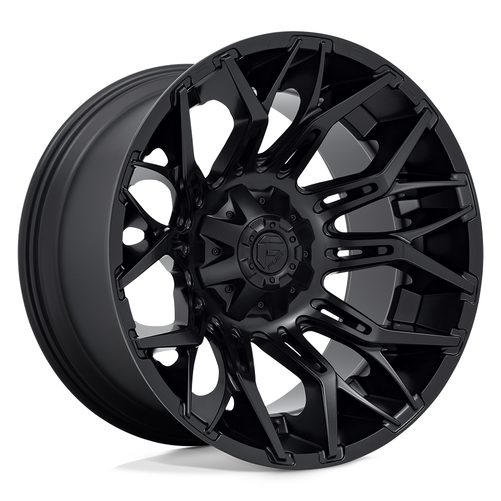 22x12 Fuel Offroad Wheels D772 TWITCH 5x114.3/5x127 -44 offset 78.1 hub BLACK - D77222202647