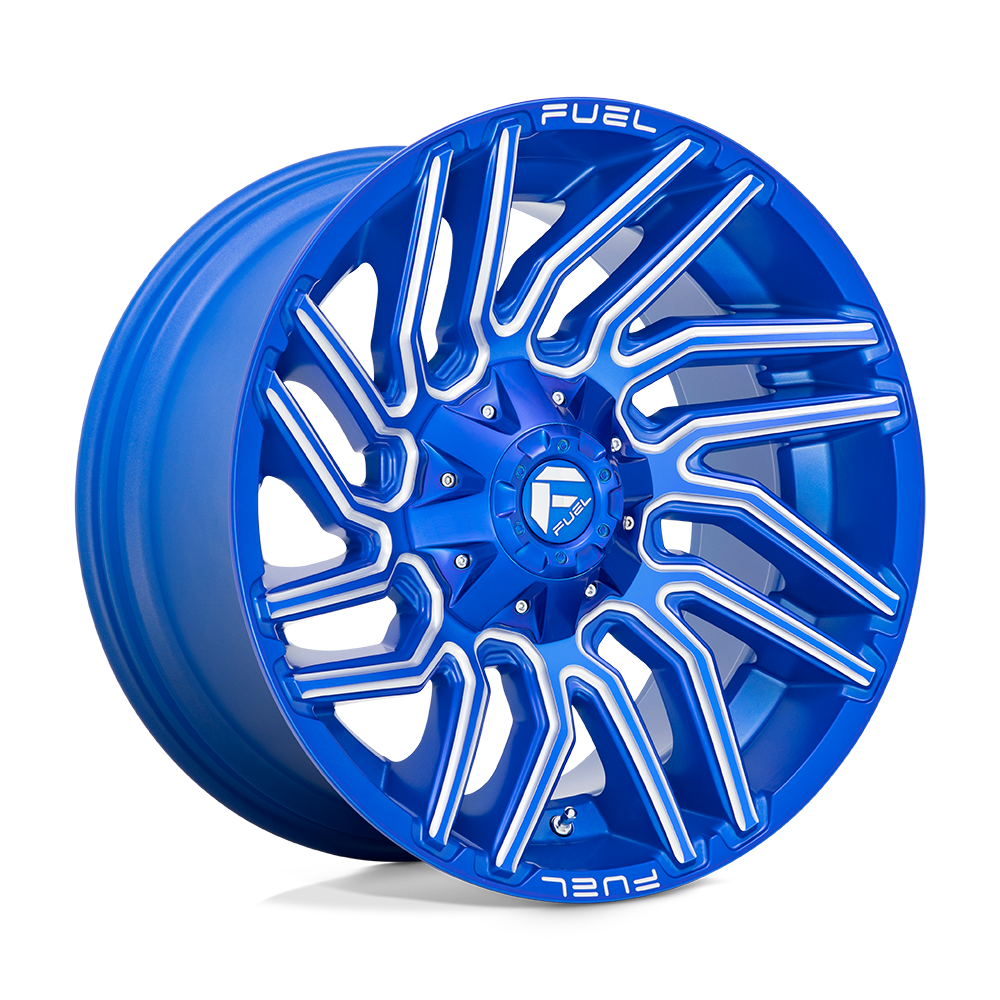 20x10 Fuel Offroad Wheels D774 TYPHOON 6x135/6x139.7 -18 offset 106.1 hub BLUE - D77420009847