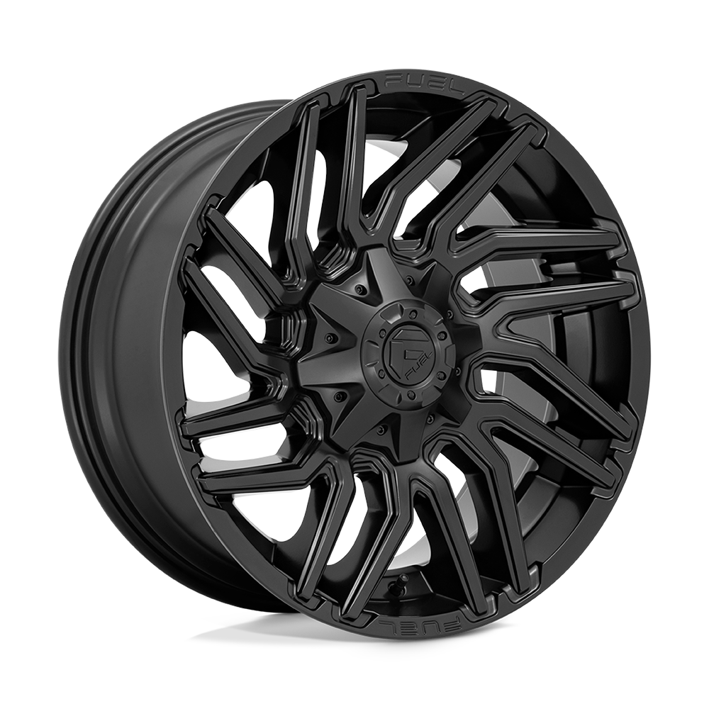 20x9 Fuel Offroad Wheels D775 TYPHOON 5x139.7/5x150 1 offset 110.1 hub BLACK - D77520907050