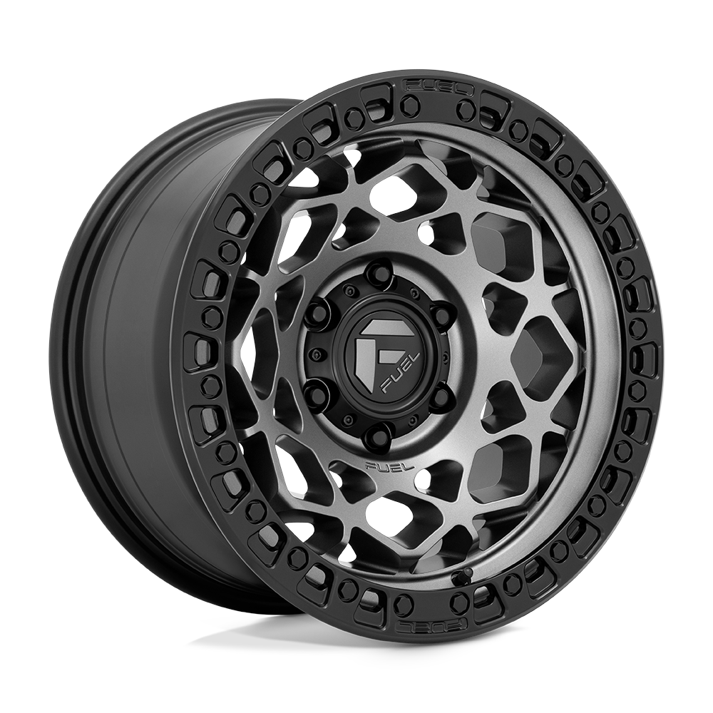 17x9 Fuel Offroad Wheels D784 UNIT 6x114.3 1 offset 66.06 hub GRAY - D78417908750