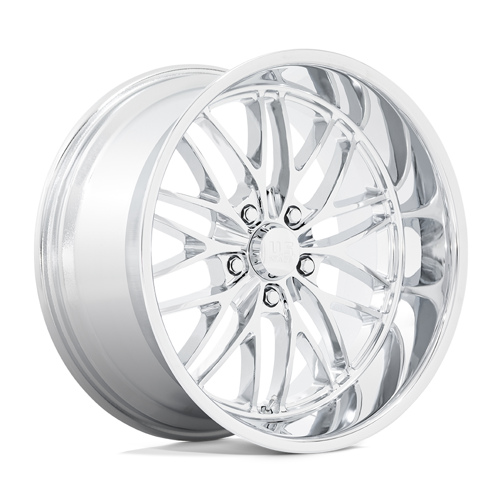 20x8.5 US Mas Wheels U140 SANTA CRUZ 5x127 6 offset 78.1 hub CHROME - U14020857350