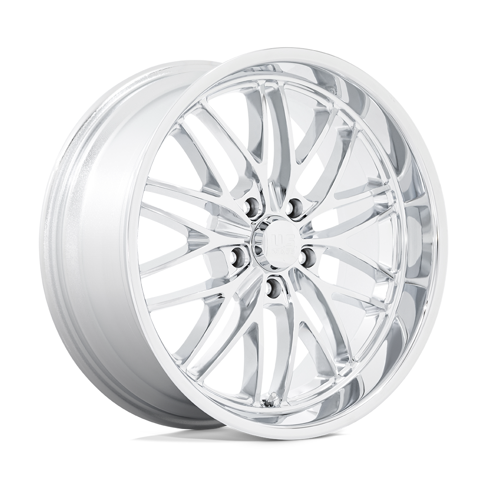 22x9 US Mas Wheels U142 SANTA CRUZ 5x127 15 offset 78.1 hub CHROME - U14222907355