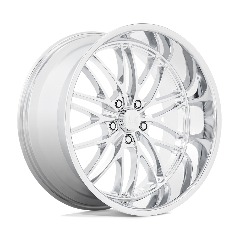 22x10.5 US Mas Wheels U142 SANTA CRUZ 5x127 0 offset 78.1 hub CHROME - U14222057357