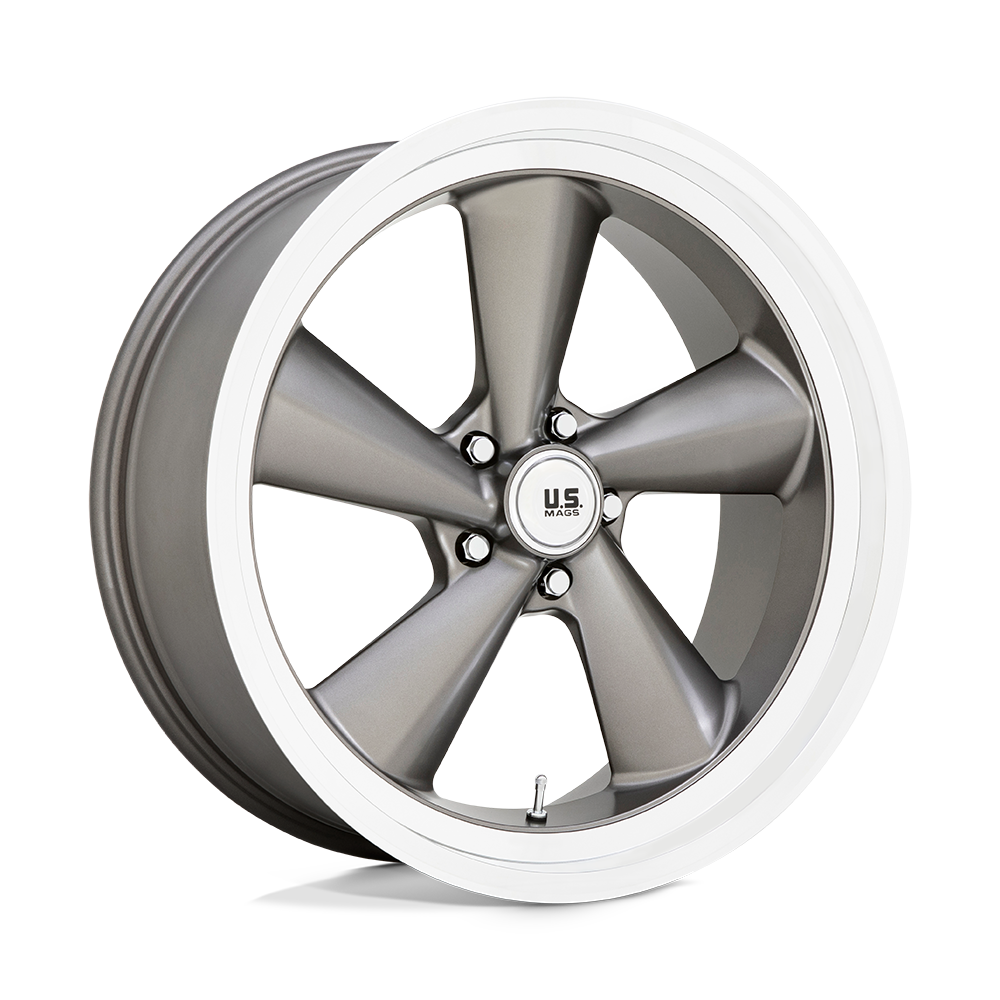 22x10.5 US Mas Wheels U137 TS 5x120.65 0 offset 72.56 hub GRAY - U13722056157R