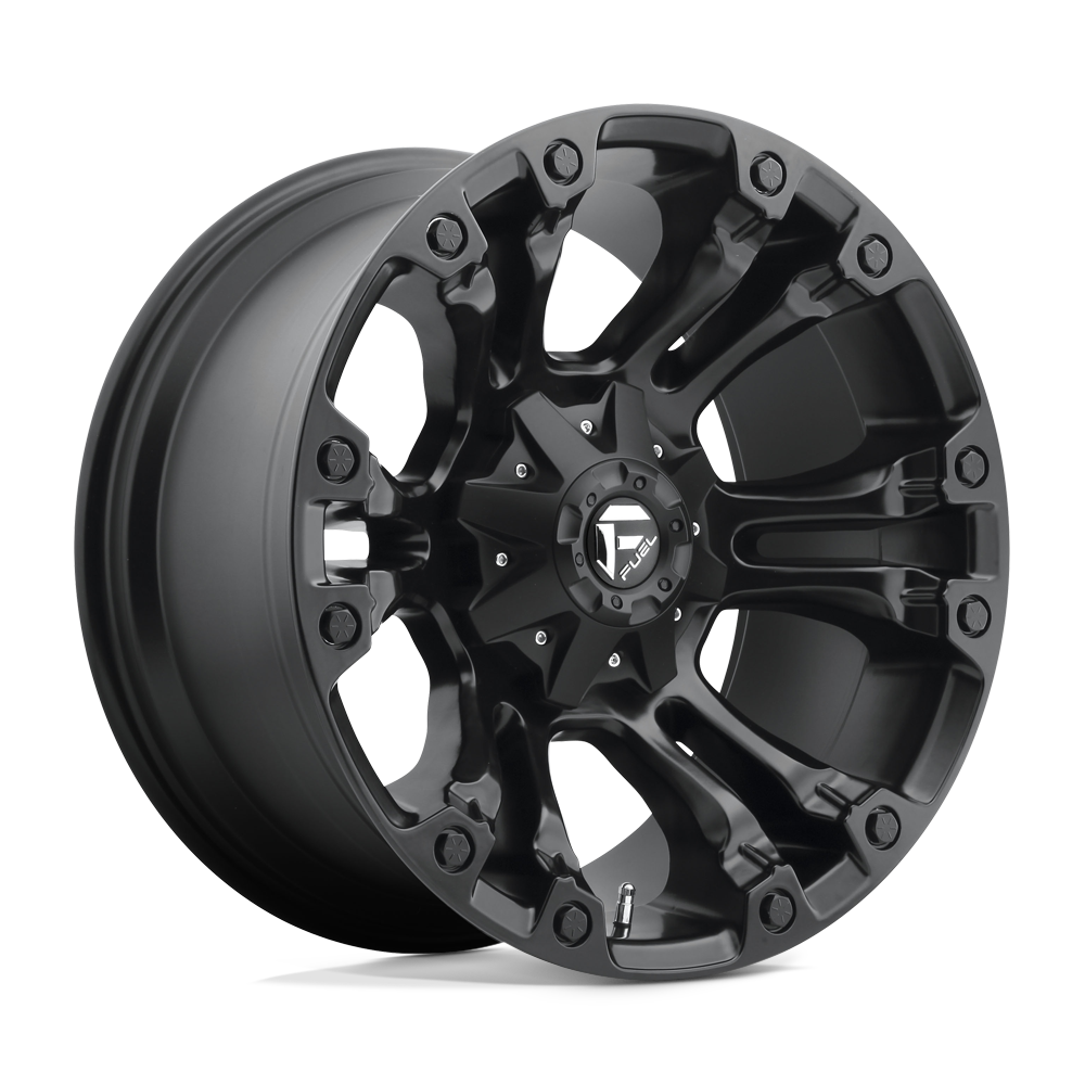 20x10 Fuel Offroad Wheels D560 VAPOR 6x135/6x139.7 -18 offset 106.1 hub BLACK - D56020009847