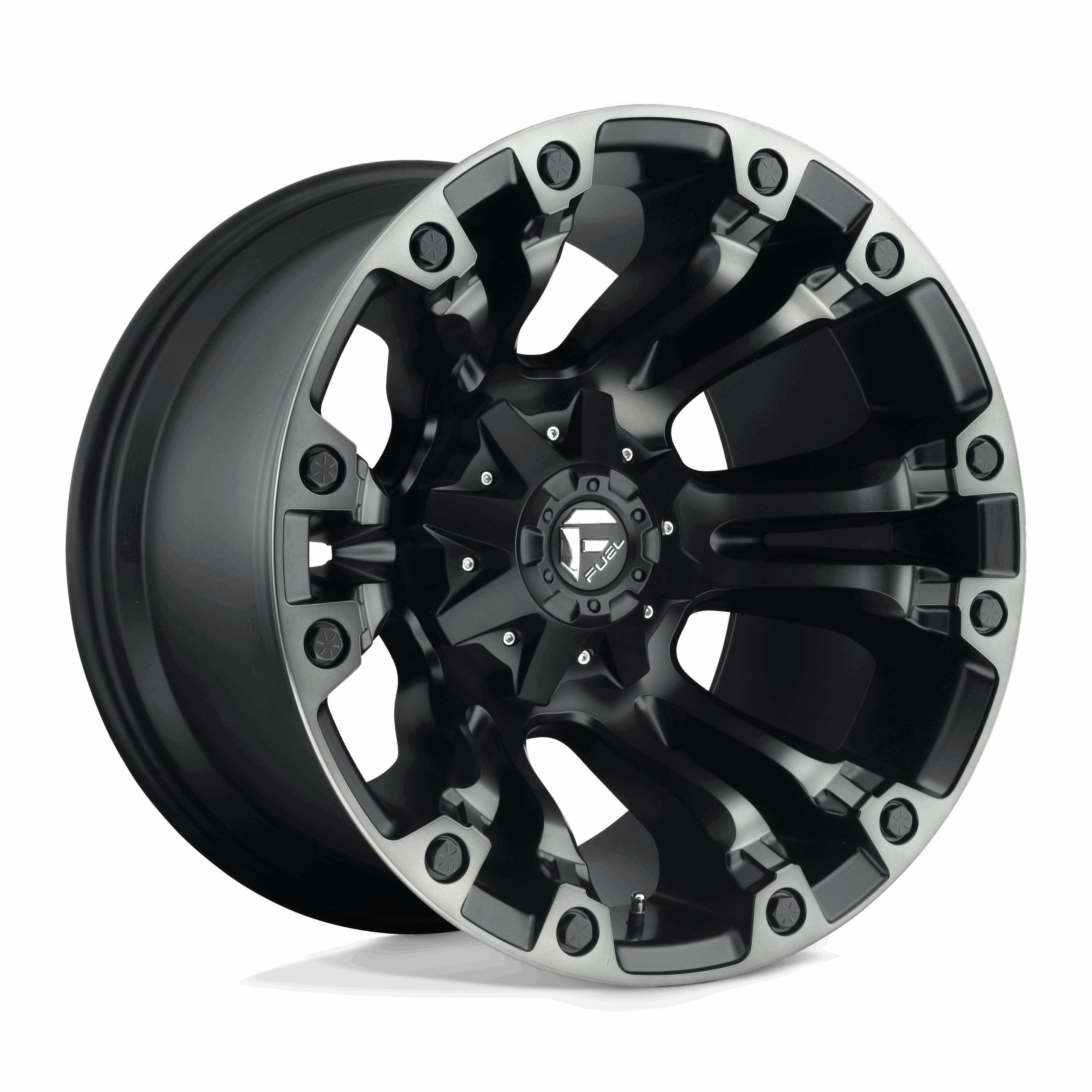 17x9 Fuel Offroad Wheels D851 VAPOR 6x135/6x139.7 1 offset 106.1 hub GRAY - D85117909850A