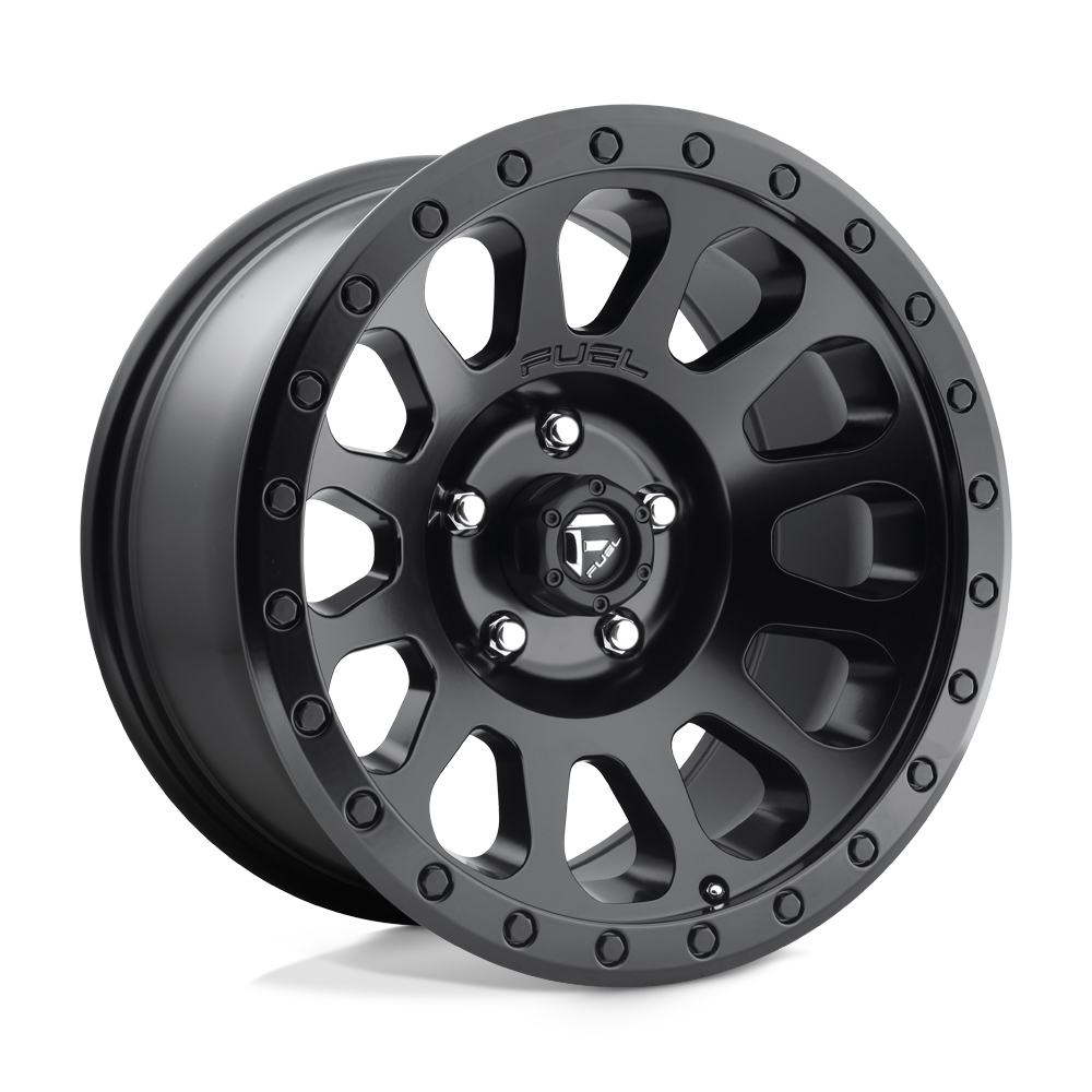 17x9 Fuel Offroad Wheels D579 VECTOR 5x127 -12 offset 78.1 hub BLACK - D57917907345