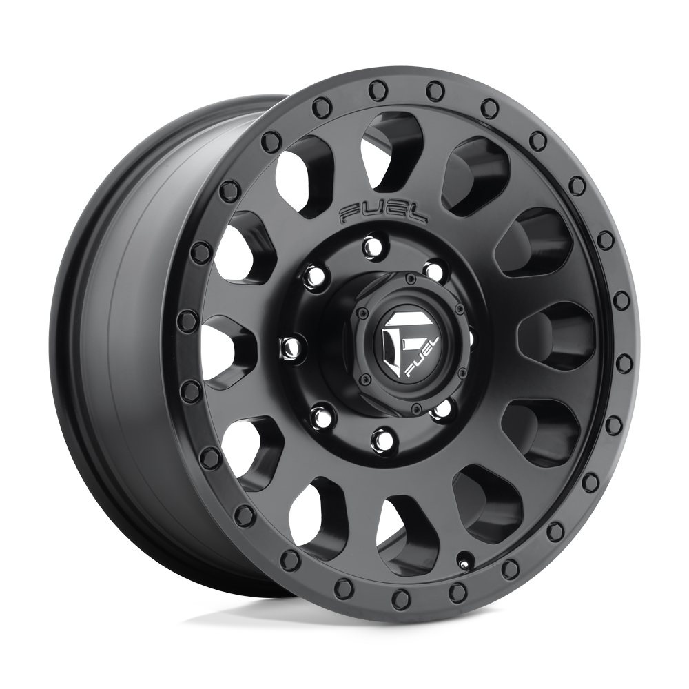 18x9 Fuel Offroad Wheels D579 VECTOR 8x170 1 offset 125.1 hub BLACK - D57918901750