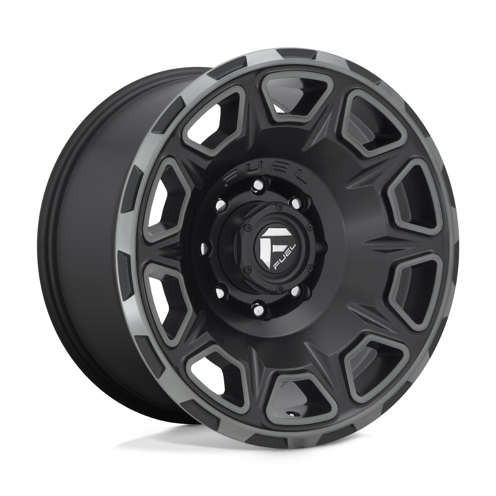 20x10 Fuel Offroad Wheels D686 VENGEANCE 8x180 -18 offset 124.2 hub BLACK - D68620001847