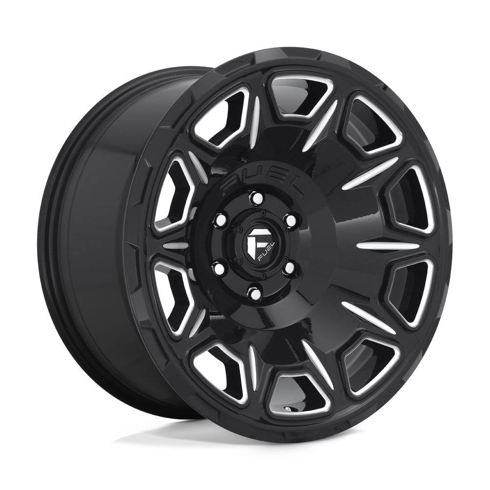 20x10 Fuel Offroad Wheels D688 VENGEANCE 6x139.7 -18 offset 106.1 hub BLACK - D68820008447