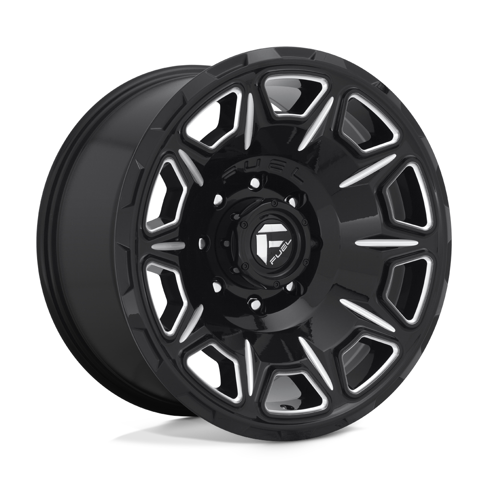 20x10 Fuel Offroad Wheels D688 VENGEANCE 8x165.1 -18 offset 125.1 hub BLACK - D68820008247