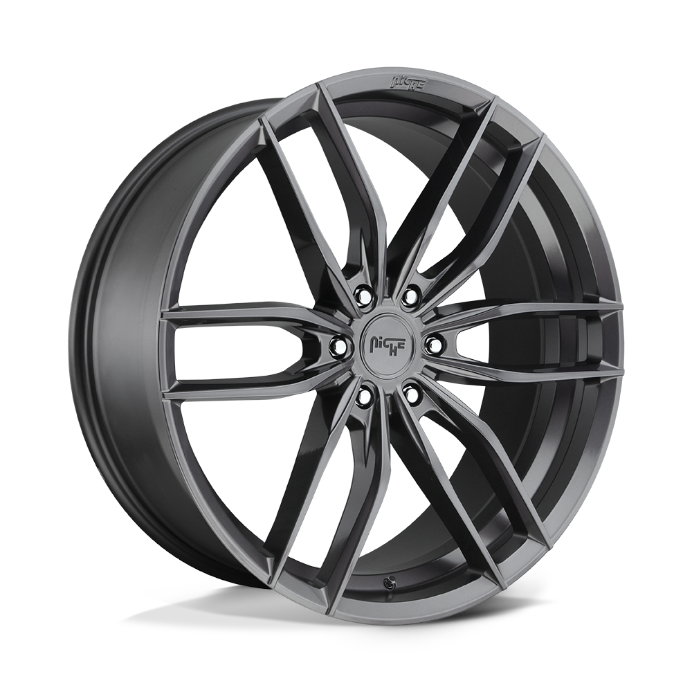 22x9.5 Niche Wheels M204 VOSSO 6x139.7 30 offset 78.1 hub GRAY - M204229577+30