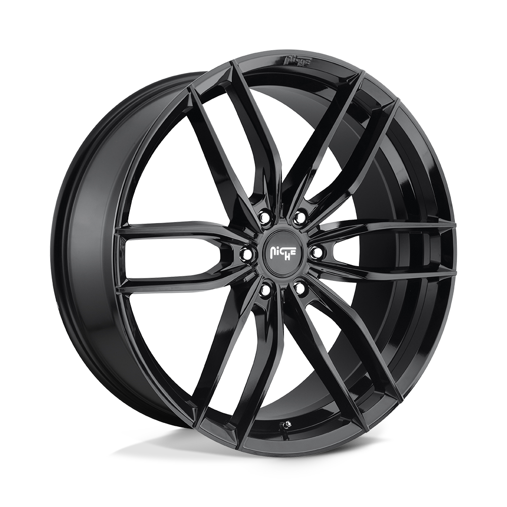 20x9 Niche Wheels M209 VOSSO 6x132 35 offset 74.5 hub BLACK - M209209078+35